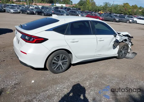 2024 Honda Civic Lx из США, поврежденный, VIN 19XFL2H52RE035351